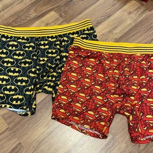 Superman Batman boxer briefs, XL